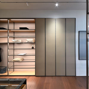 خزانة حديثة عالية الجودة خزانة معدنية للبناء خزانة مفتوحة لأثاث غرف النوم - Product Image 2