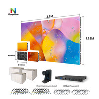 Écran LED d'intérieur personnalisé 640*480mm pour hôtel et banquet, panneau LED SMD2020 P2.5 avec maintenance frontale