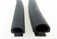 Bande d'étanchéité autocollante en EPDM pour fenêtre, profilé en B, joint en caoutchouc creux pour interstice de cadre de fenêtre, couleur personnalisée Xinhong XHMC-EPDM