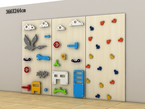 प्रशिक्षण शेल्फ थोक इनडोर बच्चों की दीवार पर चढ़ना - Product Image 5