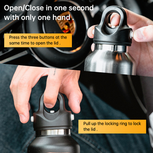 RevoMax Bình Chân Không Bằng Thép Không Gỉ Theo Yêu Cầu 950Ml 32Oz Bình Nước Bình Thể Thao Cách Nhiệt - Product Image 3