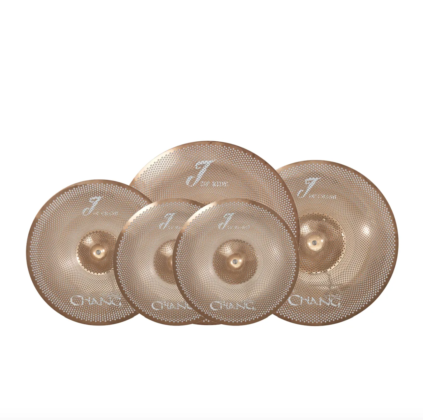 Chang J Series Low Volume Cymbals With Free Cymbal Bag