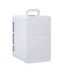 Kulkas Mini Frigidaire 2 pintu, kulkas Mini sunyi dengan Freezer untuk penyimpanan ASI kamar tidur rumah