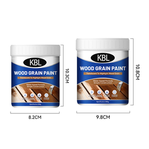 Échantillon Gratuit Peinture Acrylique à Base d'Eau Effet Bois Revêtement Liquide Extérieur Anti-Corrosion Éclaircissant Rénovation pour Portes et Fenêtres - Product Image 4