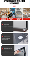 Équipement de restauration, armoire chauffante électrique à vapeur, chariot mobile, chauffe-plats pour hôtels et buffets