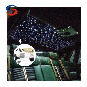 Kit <span class=keywords><strong>de</strong></span> plafond étoilé en fibre optique pour voiture 16W RGBW Bluetooth, synchronisation musicale et contrôle par application pour le plafond <span class=keywords><strong>de</strong></span> voiture, décoration <span class=keywords><strong>de</strong></span> <span class=keywords><strong>ciel</strong></span> étoilé à domicile - Product Image 4