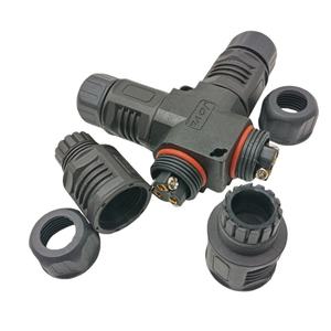 Konektor IP67 Tipe T X L L20 2 3 4 Jalur 2 3 4 Pin Plastik Otomatis Daya Luar Ruangan Tenaga Surya Industri LED Konektor Tahan Air - Product Image 1