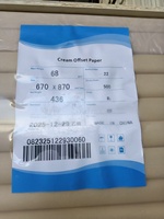 Papier offset non couché sans bois 80 g/m² anti-ondulation pour l'impression de livres, magazines et carnets