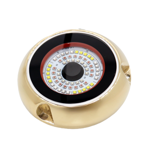 Bronze-Gehäuse Korrosionsbeständiges Marine-LED-Unterwasserlicht IP68 12V 24V RGBW Yacht-Bootslicht für Salzwasser - Product Image 2