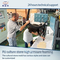 Machine à mousser le polyuréthane pour pierre culturelle PU avec pompe spéciale pour la production de mousse de polyuréthane rigide