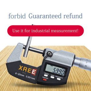 Display digitale diametro esterno micrometro ad alta precisione 0.001mm a spirale elettronica micrometro 0-25mm spessimetro - Product Image 3