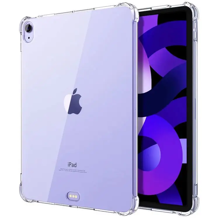 Neuankömmling Stoß feste flexible weiche transparente klare Tablet-Hülle für Apple Ipad Air 5 10.9 2022 Fundas