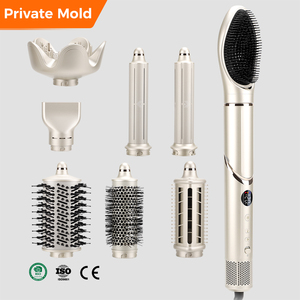 Sèche-cheveux et Styler Multifonctionnel 8-en-1 le Plus Vendu 2026 – Brosse Soufflante et Chauffante <span class=keywords><strong>pour</strong></span> Hôtels, Multi-Styler 110 000 tr/min - Product Image 1