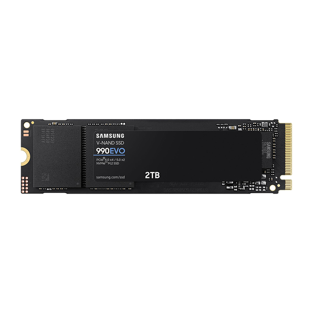 For 990 Evo PCIe 4.0 X4 Gen 5.0 X2 NVMe M.2 1TB Internal SSD with Metal Shell for Laptop