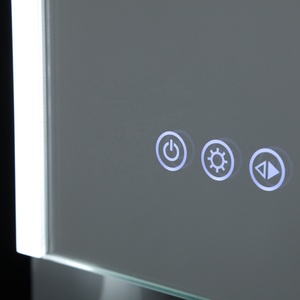 <span class=keywords><strong>Espejo</strong></span> LED <span class=keywords><strong>redondo</strong></span> moderno con iluminación retroiluminada, <span class=keywords><strong>espejo</strong></span> de maquillaje inteligente para el hogar, Hotel, decoración Rectangular de muebles de baño - Product Image 5