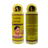 Double sérum anti-âge anti-rides enrichi aux extraits de fruits essentiels pour une peau plus blanche et plus lisse, produit de beauté pour un visage éclatant.