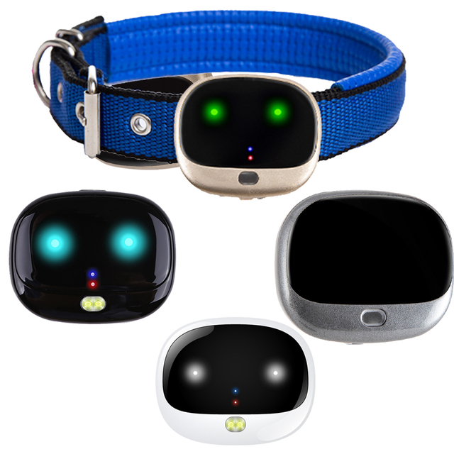 2020 New Design 4G Pet Collar Waterproof Anti Lost Gps tracker Device IP67 Pet Dog Cat GPS Tracker V43 3G GPS tracker