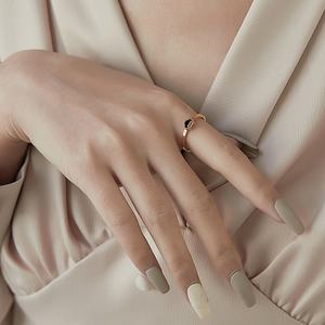 Custom <b>Vintage</b> <b>Ring</b> Hypoallergenic Non Tarnish Stainless Steel Engagement14k 18k <b>Gold</b> Plated <b>Ring</b> for Women - Product Image 3