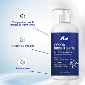 Champú <span class=keywords><strong>Azul</strong></span> que Refresca y Neutraliza los Tonos Amarillos <span class=keywords><strong>para</strong></span> Cabello Teñido, Castaños Claros o Rubios Oscuros - Product Image 5