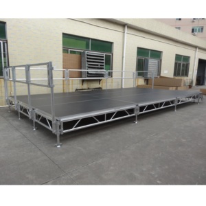 Scène en aluminium de musique de pont de scène d'événement réglable en hauteur - Product Image 2