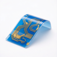 Film Silikon PET Tensfilm 25um Biru Tua 5-30g/in untuk Penutup FPC & Pemotongan PCB