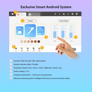 808 Diode Laser tay khoan cho trẻ hóa da và không đau tẩy lông Kinh Tế Laser vẻ đẹp thiết bị - Product Image 5