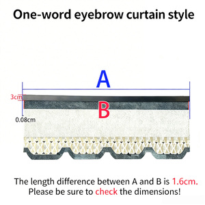 FEIYANG Boîte à franges en <span class=keywords><strong>aluminium</strong></span> réutilisable de 3 cm pour sourcils, finition simple ligne - Product Image 2
