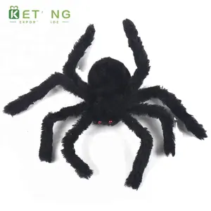 Halloween Decoratie Spider Web Met Spinnen Stretchy Spinneweb