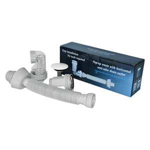 Desagüe de Lavabo de Acero Inoxidable de Alta Calidad con Tubería Flexible Antiolores y Sistema de Cesta Filtrante Extraíble - Product Image 6