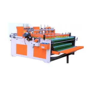 1500/1800 semi automatic corrugated carton box folder gluer machine press type single /double piece glue machine /Press Pasting