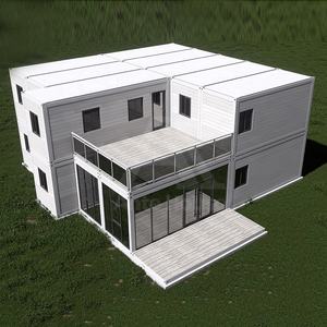 Casa Contêiner de 20 pés, Offshore, Dupla Camada, para Obras de Construção, Casas Pré-fabricadas, Armazém, Casa Contêiner Pré-fabricada - Product Image 1