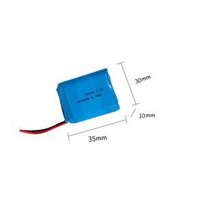 แบตเตอรี่ลิเธียมไอออนกระเป๋า1S2P เชื่อมต่อแบบขนาน<span class=keywords><strong>103035</strong></span>-2P 3.7V 2200mAh สำหรับอุปกรณ์ความงามแบตเตอรี่ Lipo - Product Image 1