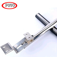 Échelle de plongée FOYO à 4 marches en acier inoxydable 304SS, poli miroir, résistante à la corrosion, robuste pour bateau/yacht/kayak/accessoire nautique