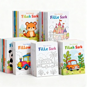 Libros para Colorear para Adultos y Niños, Personalizados al por Mayor, con Cubierta Dura, Impresión Digital en Papel/Cartón - Product Image 1