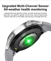 Montre connectée G54 avec écran TFT de 1,45 pouce, étanche IP67, assistant vocal IA Android, bracelet en gel de silice, suivi sportif et santé, réponse aux appels, boussole