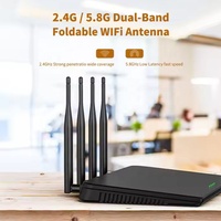 Production en usine Lora 5dbi antenne fouet à Gain élevé 915 MHZ S-MA connecteur mâle antenne en caoutchouc antenne 5g