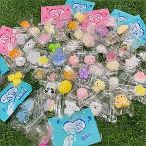 Kawaii Mochi Squishies Toy Easter <b>Eggs</b> Fillers <b>Mini</b> Animal Party Favors for Kids Classroom Prizes Box Squishy <b>Bulk</b> - Product Image 4