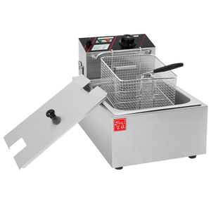 Friggitrice Elettrica Professionale Nuova per Uso Domestico, Ristoranti Fast Food, Patatine Fritte, Pollo Fritto, Hotel, Negozi Alimentari - Product Image 1