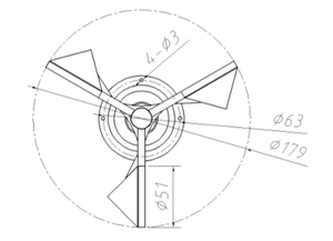 CODA CDF-10A 삼중컵 기상 관측소 타워 크레인 Rs485 ABS 야외 바람 해양 풍속계 공기 속도 측정기 IP65 - Product Image 4