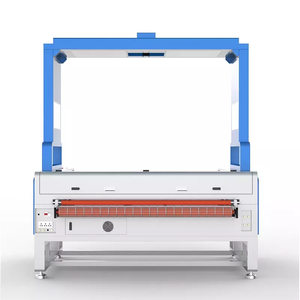 1610 CNC CO2 CCD Vision máy cắt laser cho thăng hoa nhuộm dệt in vải may mặc thể thao may mặc - Product Image 4