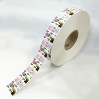 Machine d'impression d'étiquettes autocollantes personnalisées sur rouleau de papier pour bouteilles de boissons, boissons énergisantes et bières – Couleurs et formes personnalisées
