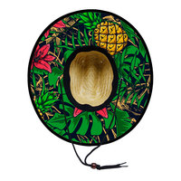Sombrero De Paja De viaje Popular visera tropical OEM salvavidas sombreros De paja Sombrero De Paja