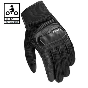 Befast COMMANDER AIR CE Certificado Negro Verano Guantes de moto 3XL - Product Image 1