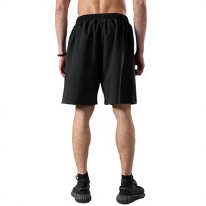 Pantalones Cortos de Boxeo Unisex Color Verde Azulado, Ligeros, de Poliéster/Algodón, Corte Holgado, Cintura Elástica con Cordón, para Entrenamiento de Artes Marciales y Combate - Product Image 5