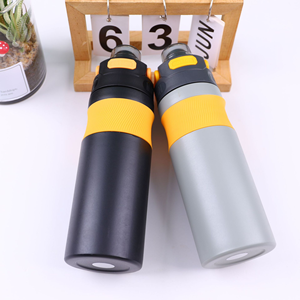 Professional Manufacturer's New Arrival 500ml Double-Wall 304 Stainless Steel Travel Tumbler Wide-Mouth Water Bottle - Product Image 1
