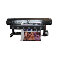 1,6 M 1,9 m 3,2 M Impresora de pegatinas de vinilo de gran formato con XP600 DX5 I3200 Head Flex Banner Eco Solvent Plotter