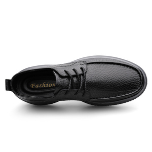 Nouveaux modèles 2025 – Meilleure vente : Chaussures mocassins pour hommes, chaussures <span class=keywords><strong>bateau</strong></span> en <span class=keywords><strong>cuir</strong></span> de vache véritable, à lacets, décontractées et habillées, avec soutien de la voûte plantaire, grande taille 46, qualité supérieure - Product Image 3