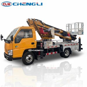 รถบรรทุกติดตั้งกระเช้ายกของ JMC 4x2 28 เมตร พร้อมบูมยกแบบตรง - Product Image 3