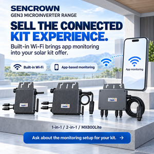 <span class=keywords><strong>Microinversor</strong></span> de Conexión a Red de 300 a 500W con MPPT y Monitoreo WiFi para Sistemas Solares Conectados a la Red - Product Image 4