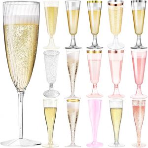 Copa de cóctel desechable de plástico PS para vino tinto, bodas, fiestas, bebidas frías, China - Product Image 1